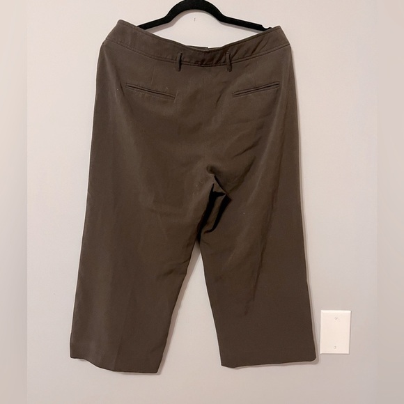 Sandro Sportswear Chic Wide-Leg Trousers Capris Size 12 - Picture 3 of 9